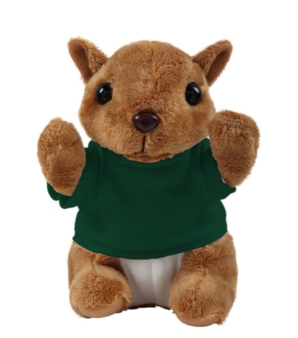 Floppy Squirrel Stuffed Animal with Personalized Shirt 8'' - Image 15