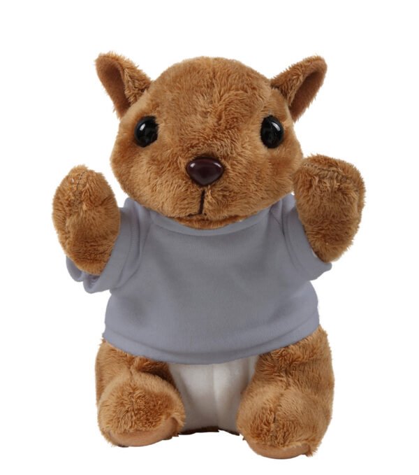 Floppy Squirrel Stuffed Animal with Personalized Shirt 8'' - Image 14