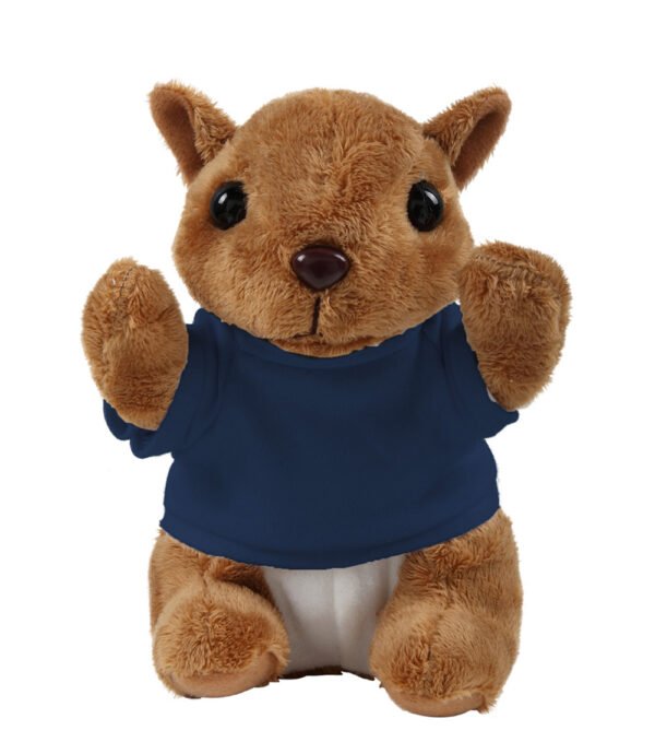 Floppy Squirrel Stuffed Animal with Personalized Shirt 8'' - Image 10