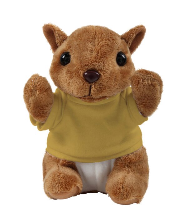 Floppy Squirrel Stuffed Animal with Personalized Shirt 8'' - Image 18