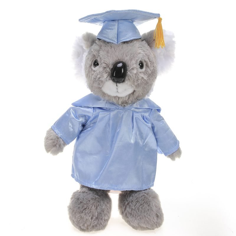 Koala Plush Stuffed Animal Toys with Cap and Personalized Gown 12''