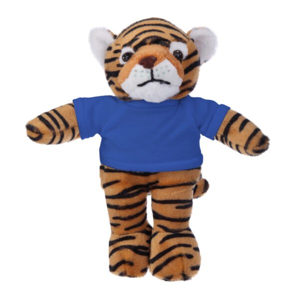 Tiger Plush Toys , Soft Stuffed Animal Cuddly Personalized Shirt 12'' - Image 17