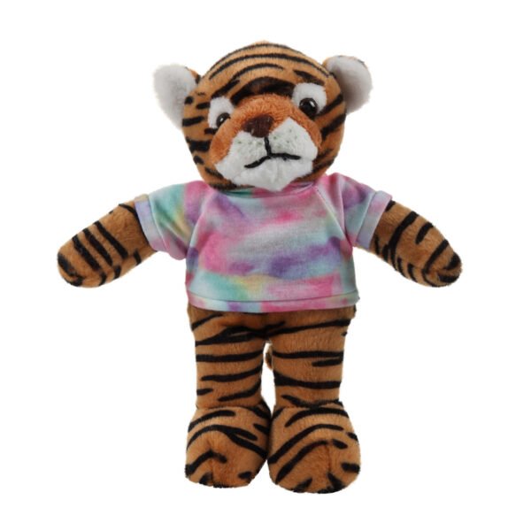 Tiger Plush Toys , Soft Stuffed Animal Cuddly Personalized Shirt 12'' - Image 11