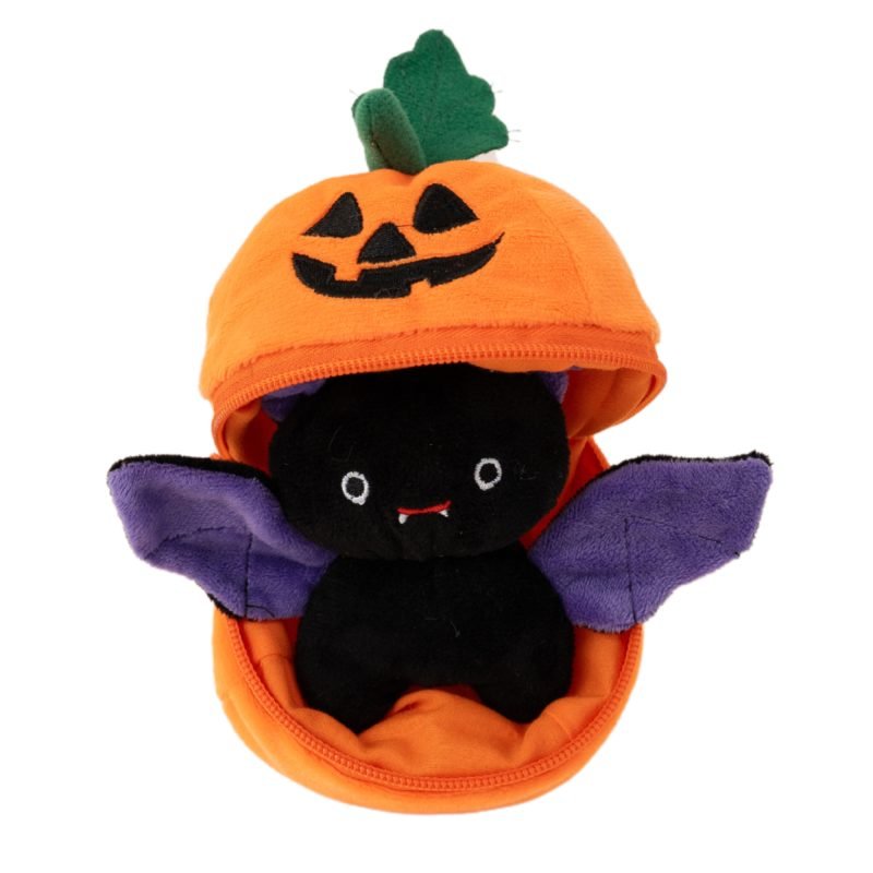 Halloween Pumpkin Zip Up Bat