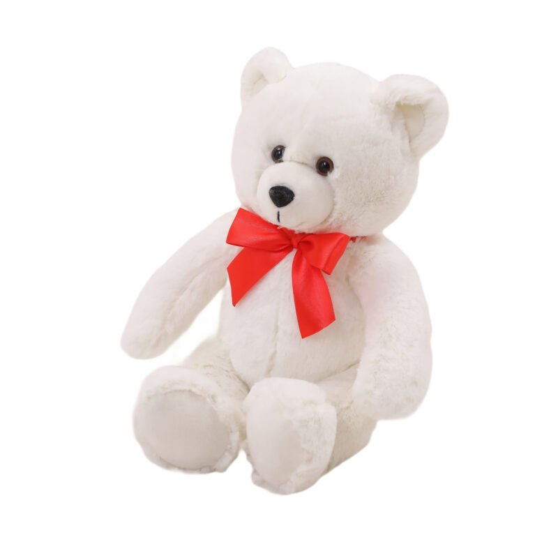 White Fluffy Teddy Bear 15'