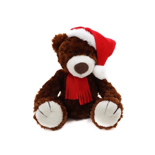 Xmas Logan Bear Chocloate 12"